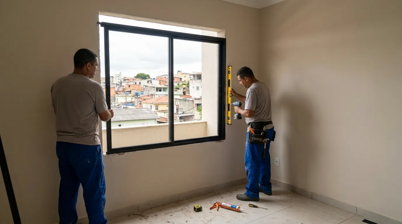 Fechamento de Ambientes em Santos‑SP