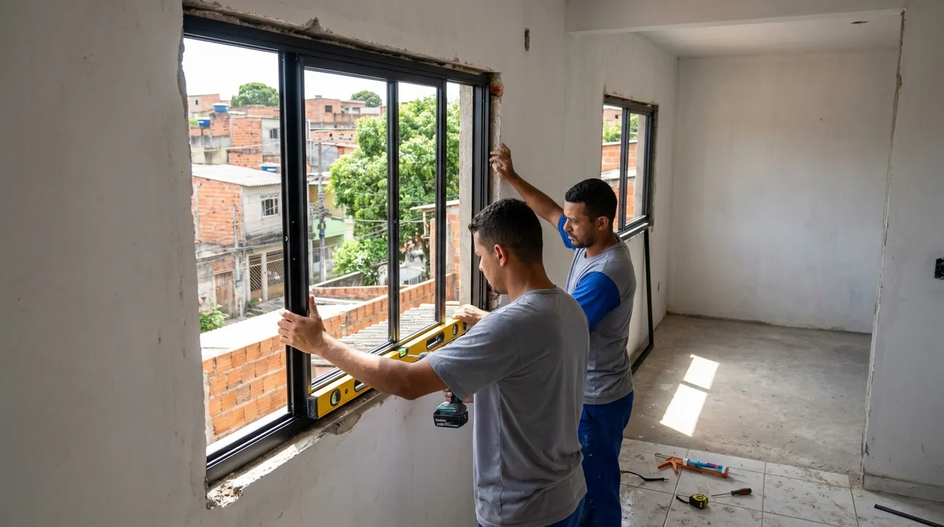 Produção de Portas e Janelas em Santos‑SP